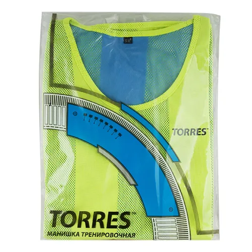 Манишка детская TORRES двухсторонняя, TR11950Y/B, р.Jr, тренировочная, полиэстер, жёлт-синий за 1&nbsp;026.80 ₽ в Ижевске