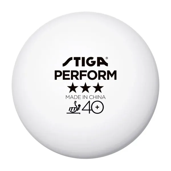 Мяч для наст. тенниса Stiga Perform 3***, 40+, 1113-2110-06, пластик, ITTF Appr., уп.6 шт, бел за 2&nbsp;121.60 ₽ в Ижевске