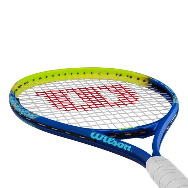 Ракетка б/т Wilson Impact Gr3, WR198910U3,для люб., алюминий, со струнами, сине-салатовый за 6&nbsp;358 ₽ в Ижевске