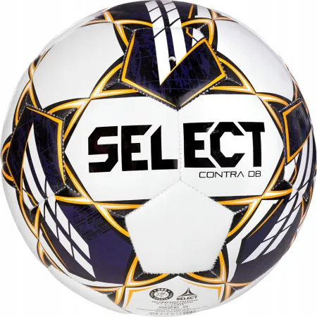 Мяч футб. SELECT Contra DB v23, 0855160600, р.5, FIFA Basic, 32 пан, ПУ, гибр.сш, бело-чер-желтый за 4&nbsp;175.20 ₽ купить в Ижевске
