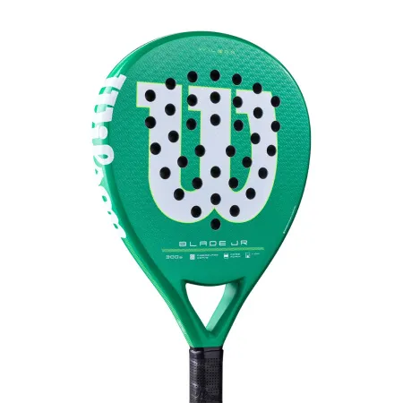 Ракетка для падела WILSON Blade Jr  V4 Padel, WR213811U0, для начин-х, стекловолокно, зеленый за 14&nbsp;934.50 ₽ купить в Ижевске