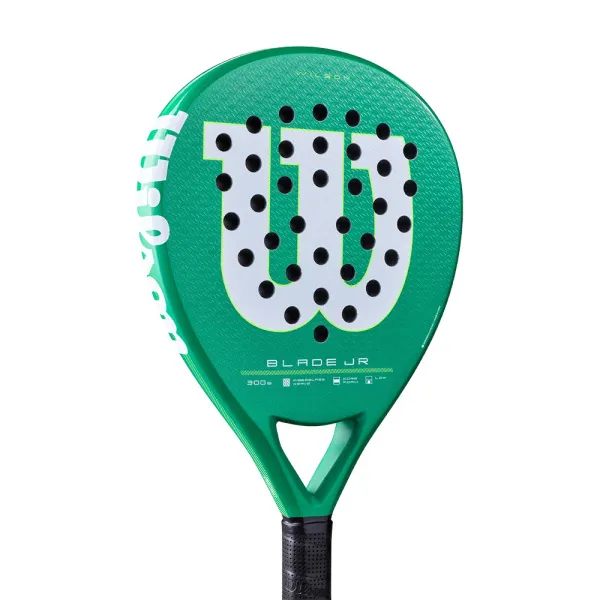 Ракетка для падела WILSON Blade Jr  V4 Padel, WR213811U0, для начин-х, стекловолокно, зеленый за 14&nbsp;934.50 ₽ в Ижевске