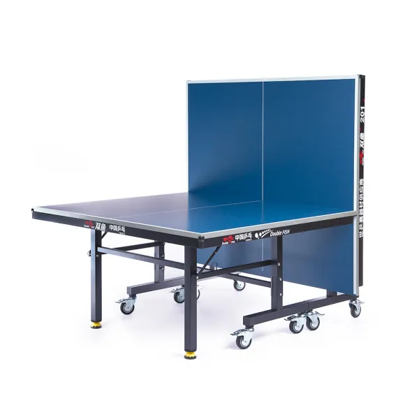 Стол для наст. тенниса DOUBLE FISH 201C-2, Indoor, для закрытых помещений, толщина 18мм, синий за 49&nbsp;594.10 ₽ в Ижевске