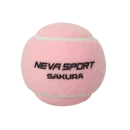 Мяч для падела NS Sakura, UAA2, уп.3 шт, сукно, нат.резина, розовый за 824.50 ₽ купить в Ижевске