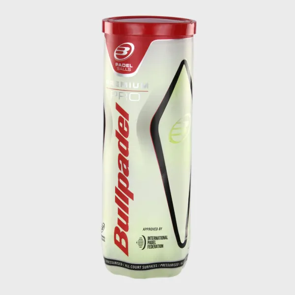 Мяч для падела BULLPADEL Premium PRO, 471959, уп.3 шт, FIP Approved, войлок, нат.резина,желтый за 1&nbsp;094.80 ₽ в Ижевске