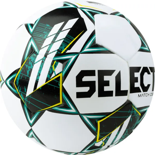 Мяч футб. SELECT Match DВ V23, 0575360004,р.5, FIFA Basic, 32п, ПУ, гибр.сш., бело-зелено-черн за 5&nbsp;875.20 ₽ в Ижевске