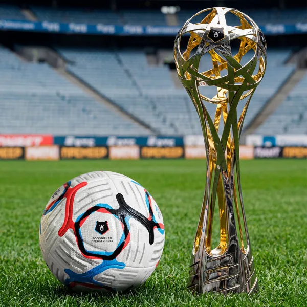 Мяч футб. KELME Russian Premier League, 7601QU5216-100, р.5, FIFA Pro, 10п, ПУ, термосш, бел-син-кр за 10&nbsp;672.60 ₽ в Ижевске