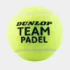 Мяч для падела Dunlop Team Padel, 601553, уп.3 шт, сукно, нат.резина,желтый за 1&nbsp;110.10 ₽ купить в Ижевске