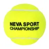 Мяч теннисный NS Championship 3B, 124001, уп.3шт, сукно, нат.резина, желтый за 646 ₽ купить в Ижевске