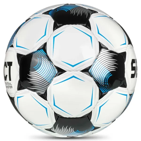 Мяч футзал. SELECT Futsal Master V26, 1043471003, р.4, Basic,32п, гл.ПУ, руч.сш,бело-сине-черный за 7&nbsp;031.20 ₽ в Ижевске