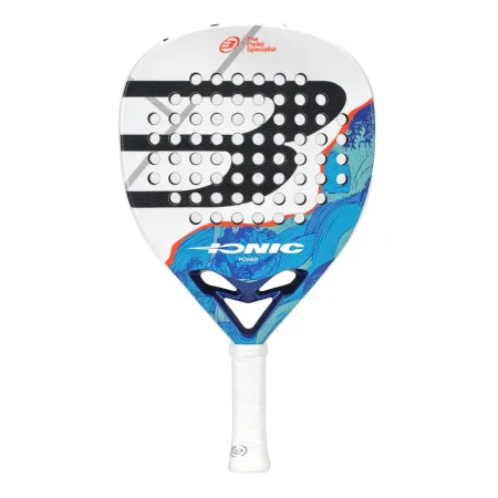 Ракетка для падела BULLPADEL Ionic Power 26, 494411, для продв. игроков, стекловолокно, сине-белый за 28&nbsp;944.20 ₽ купить в Ижевске