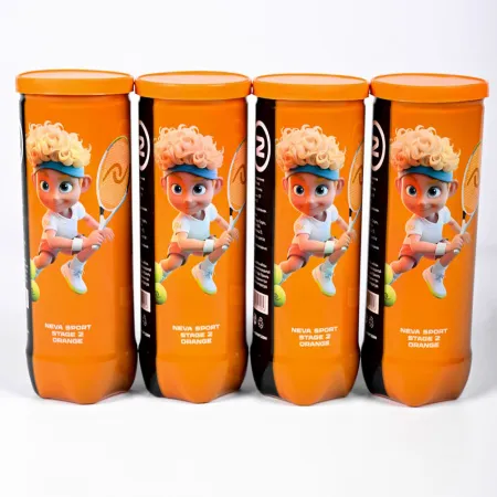 Мяч теннисный детский NS Orange, 5021005, уп.3 шт, резина, шерть, нейлон, желто-оранжевый за 613.70 ₽ купить в Ижевске