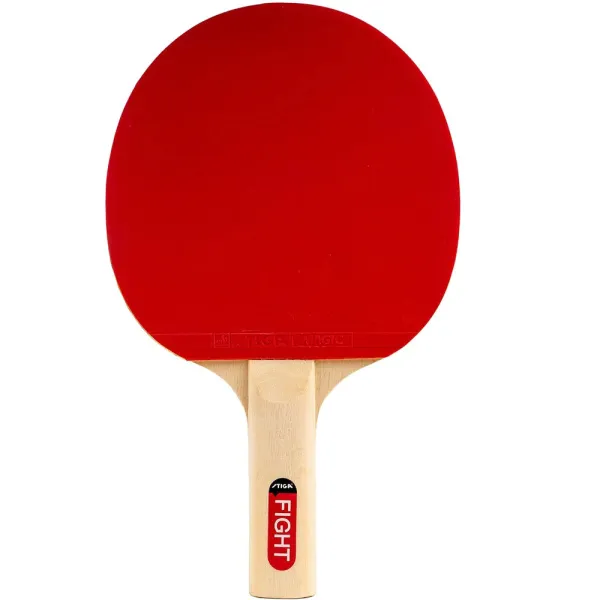 Ракетка для н/т Stiga Fight Red, 184001, для любителей, накладка 1,5 мм ITTF, прямая ручка за 1&nbsp;837.70 ₽ в Ижевске