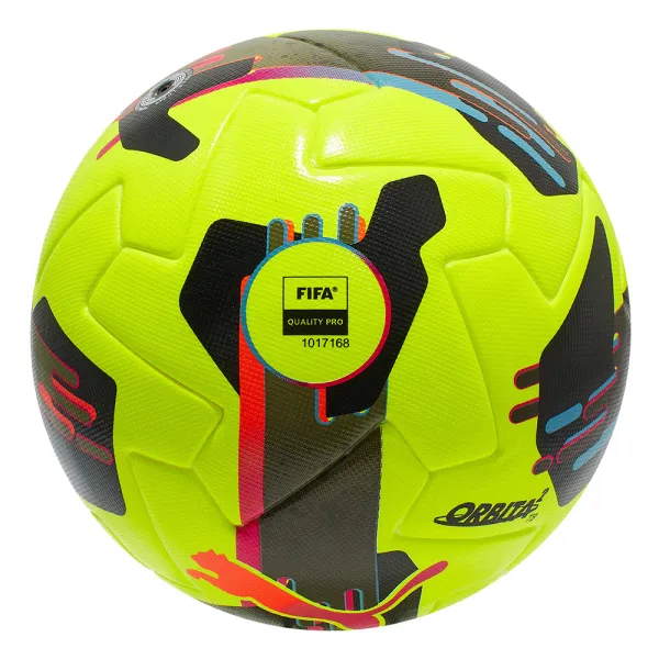 Мяч футб. PUMA Orbita 2 TB, 08432303, р.5, FIFA Quality Pro, 12 пан., ТПУ, термосшивка, желто-черный за 7&nbsp;260.70 ₽ в Ижевске