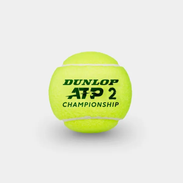 Мяч теннисный Dunlop ATP Championship 3B, 601626, уп.3ш, одобр. ITF, нат.резина,фетр. за 943.50 ₽ в Ижевске