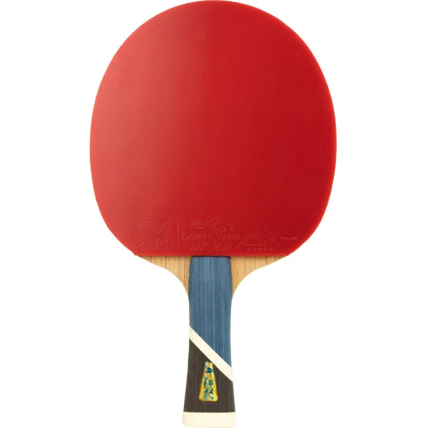 Ракетка для н/т DOUBLE FISH 5A+C, для продвин, ITTF Appr, накл. 2,1 мм, конич. ручка+ 2 мяча V40+мм за 2&nbsp;779.50 ₽ в Ижевске