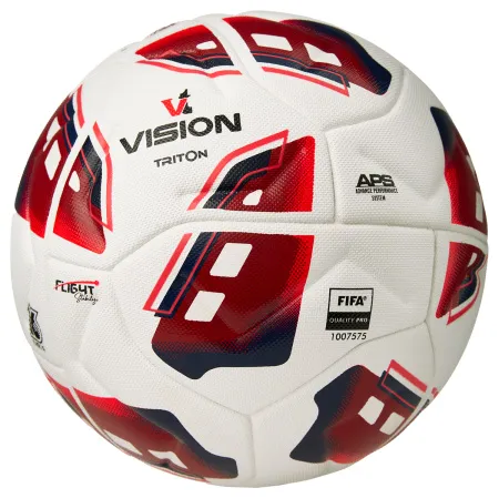 Мяч футб. VISION TRITON, FV425075, р.5,FIFA Quality Pro,MF, 16 пан, термосш.,бел-красный за 8&nbsp;007 ₽ купить в Ижевске