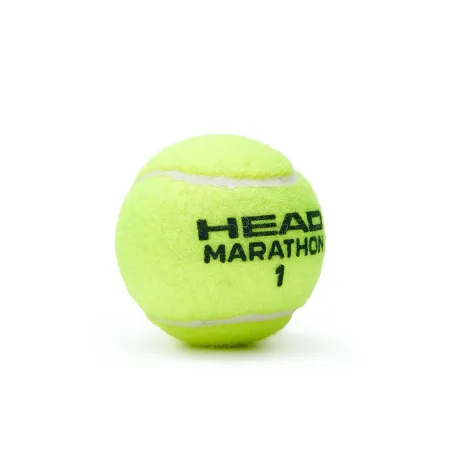 Мяч теннисный HEAD Marathon 3B, 578183, крафт. упак.3шт, без давления, фетр, нат.резина,желтый за 1&nbsp;055.70 ₽ купить в Ижевске