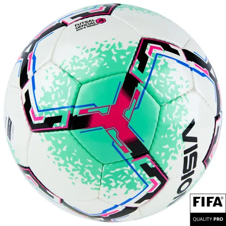 Мяч футзал. VISION SALA+, FIFA Quality Pro, FS324084 р.4, 32 п. PU, 4 подкл.сл, руч.сшив.,бело-зелен за 4&nbsp;943.60 ₽ купить в Ижевске