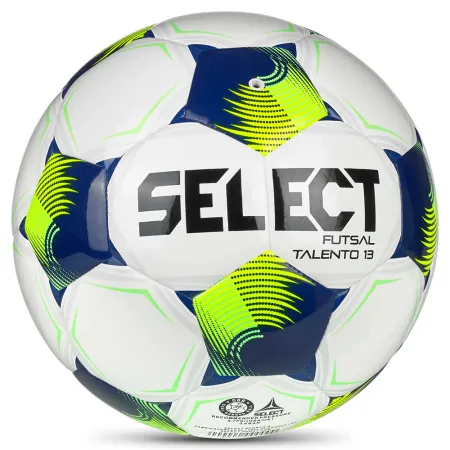 Мяч футзал. SELECT Futsal Talento 13 V26, 1062471015, р.3, 32п, ТПУ, гибр.сш, бело-сине-желтый за 4&nbsp;355.40 ₽ купить в Ижевске