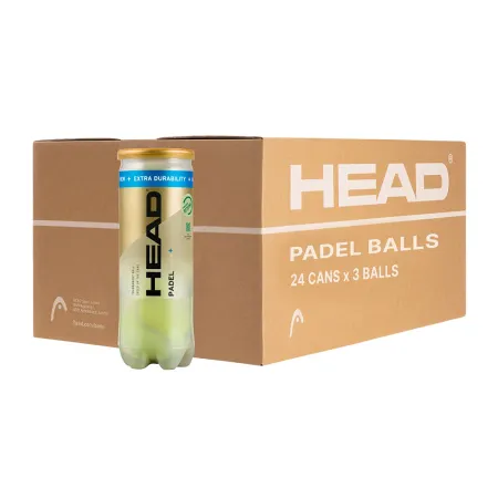 Мяч для падела HEAD Padel Pro S+, 540303, уп.3 шт, FIP Approved, войлок,нат.резина,желтый за 933.30 ₽ купить в Ижевске