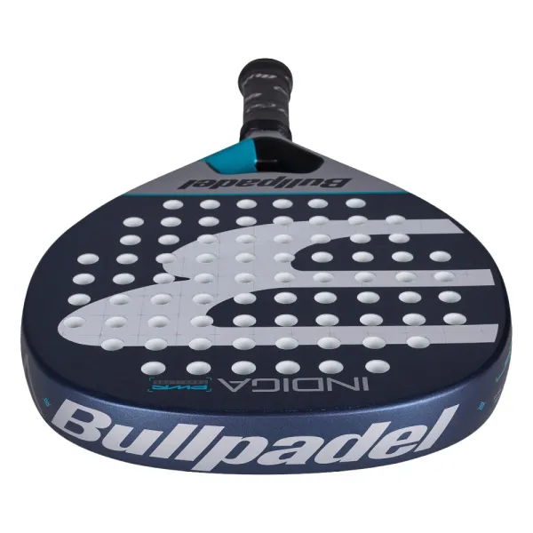 Ракетка для падела BULLPADEL Indiga Power 26, 494416, для начинающих, стекловолокно, темносине-серый за 14&nbsp;672.70 ₽ в Ижевске