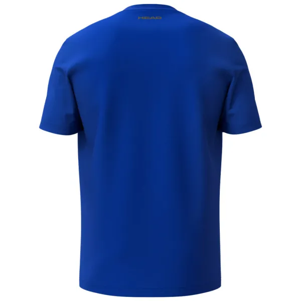 СЦ*Футболка мужская HEAD Club Original T-Shirt M 811855-Ro-S, р.S, хлопок,полиэстер,эластан, синий за 2&nbsp;888.30 ₽ в Ижевске