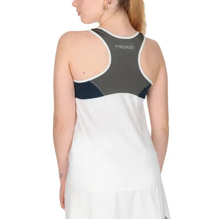 СЦ*Майка жен. HEAD Club 22 Tank Top W 814461-WHDB-L, р.L, 92% полиэстер, 8% эластан, белый за 3&nbsp;500.30 ₽ купить в Ижевске