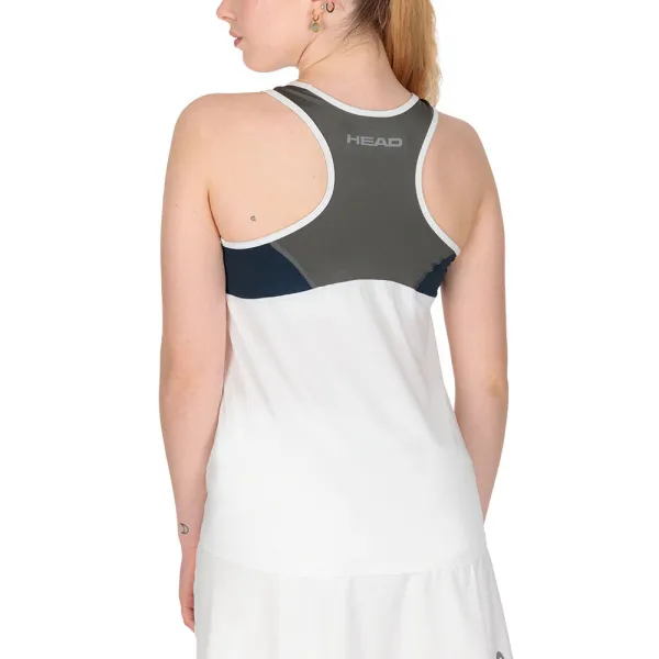 СЦ*Майка жен. HEAD Club 22 Tank Top W 814461-WHDB-L, р.L, 92% полиэстер, 8% эластан, белый за 3&nbsp;500.30 ₽ в Ижевске