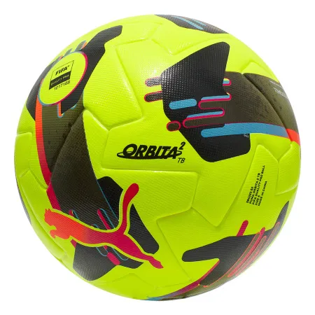 Мяч футб. PUMA Orbita 2 TB, 08432303, р.5, FIFA Quality Pro, 12 пан., ТПУ, термосшивка, желто-черный за 7&nbsp;260.70 ₽ купить в Ижевске