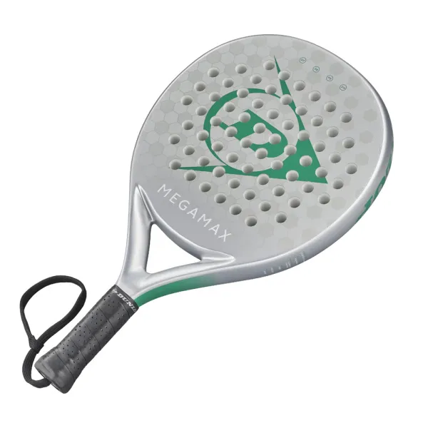 Ракетка для падела Dunlop Megamax Silver, 10370741, для начинающих, графит, серебристый за 11&nbsp;740.20 ₽ в Ижевске