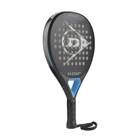 Ракетка для падела Dunlop FX Start, 10370737, для начинающих, гибрид, графит, черно-синий за 13&nbsp;175 ₽ купить в Ижевске