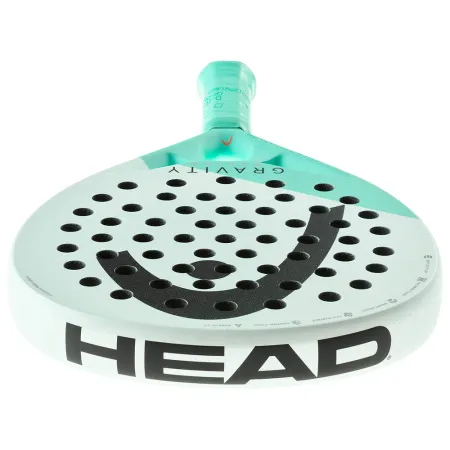 Ракетка для падела HEAD Gravity Motion, 224014, для продвинутых игроков, карбон, бело-бирюзовый за 23&nbsp;604.50 ₽ купить в Ижевске