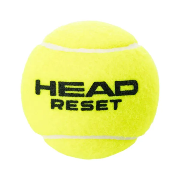 Мяч теннисный HEAD Reset 4B, 575034, крафт. упак.4 шт, половинное давление, фетр,нат.резина,желтый за 1&nbsp;055.70 ₽ в Ижевске