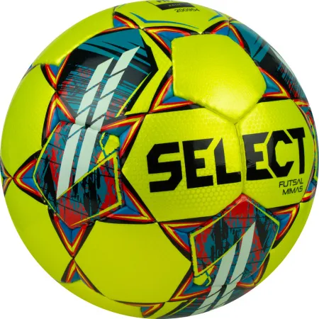 Мяч футзал. SELECT Futsal Mimas, 1053460550, р.4,FIFA Basic, 32 пан, гл.ПУ, руч.сш, жел-сине-красный за 6&nbsp;303.60 ₽ купить в Ижевске