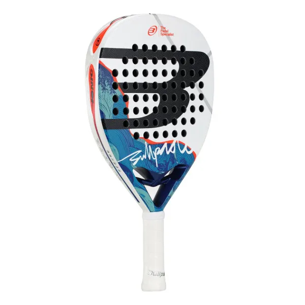 Ракетка для падела BULLPADEL Ionic Power 26, 494411, для продв. игроков, стекловолокно, сине-белый за 28&nbsp;944.20 ₽ в Ижевске