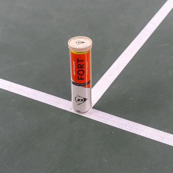 Мяч теннисный Dunlop Fort Clay Court 4B, 601613, уп.4 шт,одобр.ITF и FFT,сукно,нат.резина,желтый за 1&nbsp;812.20 ₽ в Ижевске