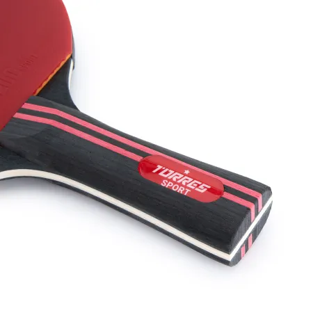 Ракетка для н/т TORRES Sport 1*, TT23005 для любителей, накладка 1,5 мм, конич. ручка за 991.10 ₽ купить в Ижевске