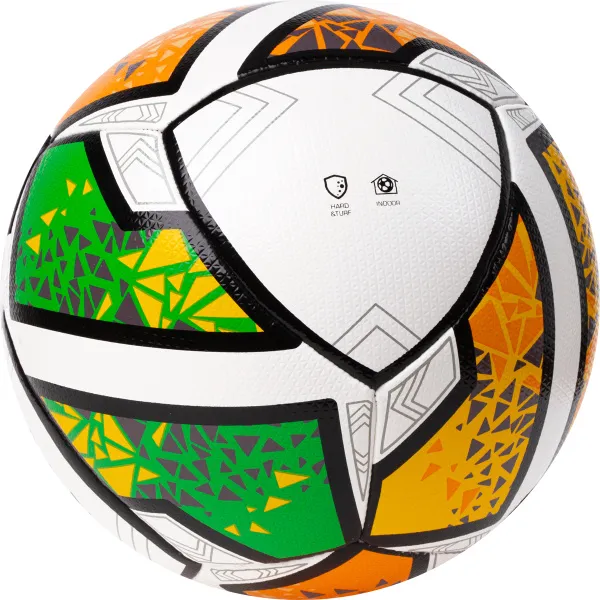 Мяч футзал. TORRES Futsal Club, FS323764, р.4, 10 пан. ПУ, 4 под. сл, гибрид. сш. бело-зел-оранж за 2&nbsp;264.40 ₽ в Ижевске