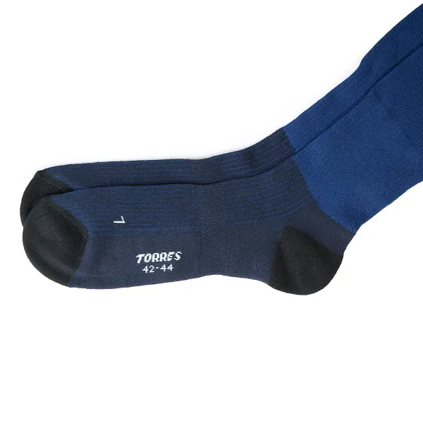 Гетры футб.TORRES Sport Team, FS1108-03-25-27, р.25-27, Т-СИН, хлопок, полиэстер, эластан