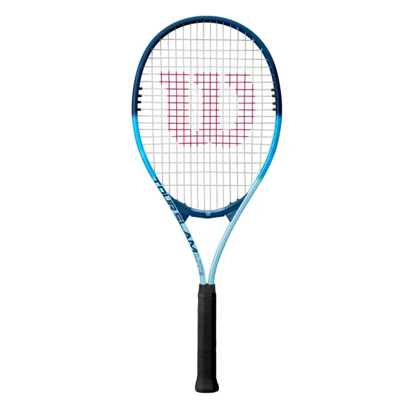 Ракетка б/т Wilson Tour Slam Lite Gr3, WR199010U3,для любит, алюминий, со струнами, сине-голубая за 6&nbsp;358 ₽ в Ижевске