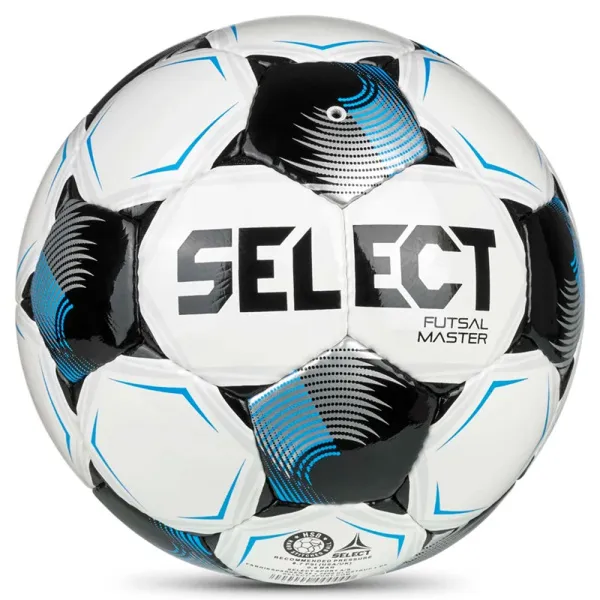 Мяч футзал. SELECT Futsal Master V26, 1043471003, р.4, Basic,32п, гл.ПУ, руч.сш,бело-сине-черный за 7&nbsp;031.20 ₽ в Ижевске