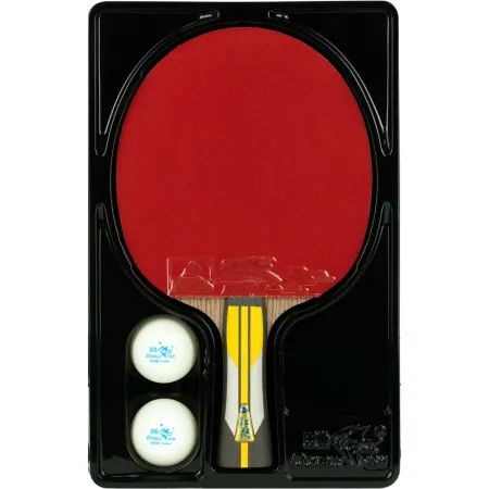 Ракетка для н/т DOUBLE FISH 6A+C, для подвин.,ITTF Appr.,накл. 2,1 мм, конич. ручка+ 2 мяча V40+мм за 3&nbsp;442.50 ₽ купить в Ижевске