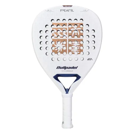 Ракетка для падела BULLPADEL Pearl 27, 497249, для проф-в, стекловолокно,карбон, бело-золотистый за 44&nbsp;319 ₽ купить в Ижевске