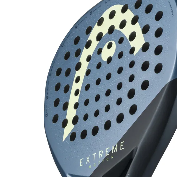 Ракетка для падела HEAD Extreme Motion, 223135, для профессионалов, углеродное волокно, темно-синий за 26&nbsp;894 ₽ в Ижевске