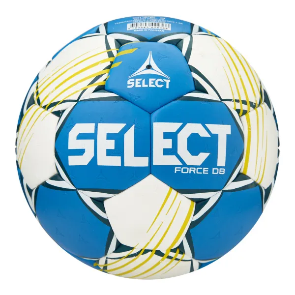 Мяч ганд. SELECT HB FORCE DB V25, 1622858205, Senior (р.3), EHF Appr,ПУ, гибр.сш., сине-белый за 8&nbsp;438.80 ₽ в Ижевске