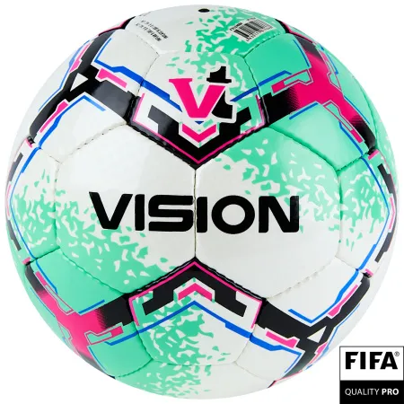 Мяч футзал. VISION SALA+, FIFA Quality Pro, FS324084 р.4, 32 п. PU, 4 подкл.сл, руч.сшив.,бело-зелен за 4&nbsp;943.60 ₽ купить в Ижевске